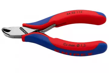 Knipex elektroniikka päätyleikkuri 115 m - Sivuleikkurit - 265-6452-115 - 1