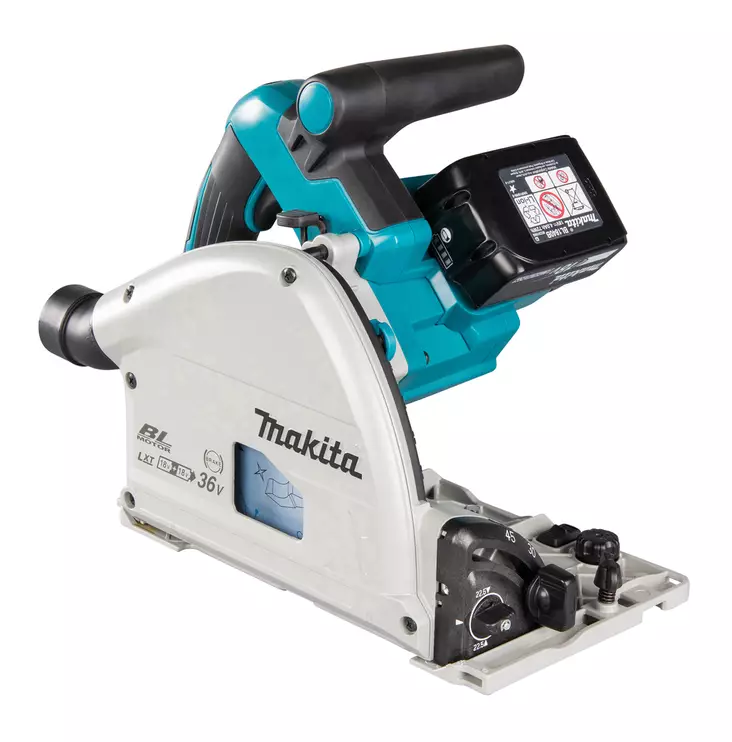Makita Akku-upotuspyÃ¶rÃ¶saha 2x18V LXT | DSP601ZJU (165mm, AWS-Bluetooth, Makpac) - Makita akkusirkkelit ja akkupyörösahat - 103805 - 2