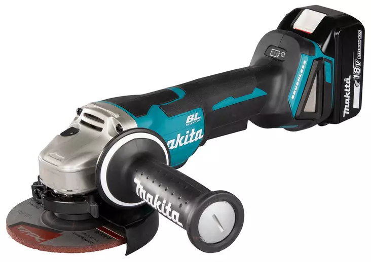 Makita Akkukulmahiomakone LXT 18V | DGA505Z (125mm, Turvakytkin, Hiiliharjaton) - Makita akkurälläkät - 105055 - 1