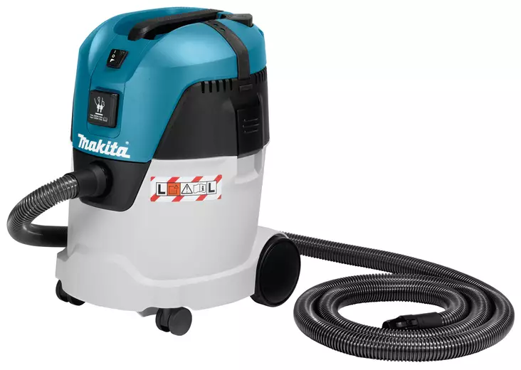 Makita MÃ¤rkÃ¤-kuivaimuri 1000W | VC2512L (25L, L-luokka & TyÃ¶kaluliitÃ¤ntÃ¤) - Märkä-kuivaimurit ja vesi-imurit - 1605 - 1