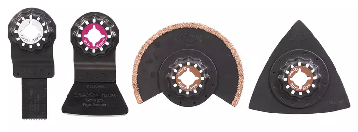 Makita Monitoimikoneen terÃ¤sarja Starlock (B-67496) - Monitoimikoneen erikoisterät ja sarjat - 100155 - 1