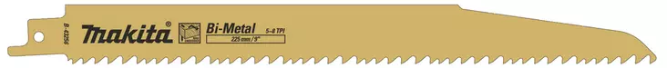 Makita PuukkosahanterÃ¤ BiM 225 x 1,6 mm naulainen puu ja lastulevy, 5 kpl (B-43256) - Puukkosahanterät metallille - 104625 - 1