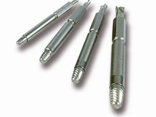 Micro vastakierretappi poranterällä-sarja Ø1.5-6mm - Vastakierretapit - 103996 - 1