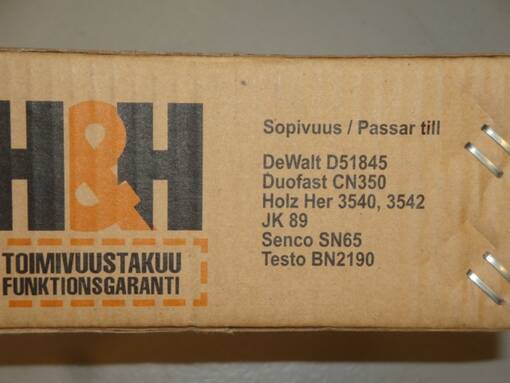 Runkonaula 21° | 50x2,9mm | 2500 kpl | Kirkas, sisäkäyttöön - Naulaimen naulat ja hakaset - 103086 - 1