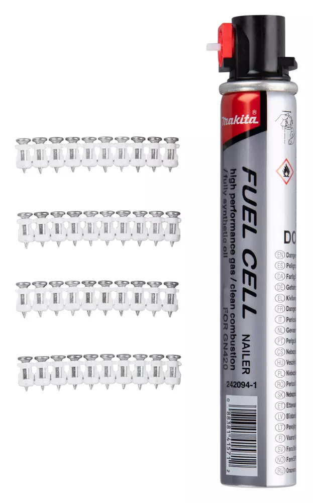 Makita Betoninaulat ja Kaasupakkaus (GN900SE) - Naulaimen naulat ja hakaset - 103646 - 1