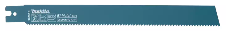 Makita PuukkosahanterÃ¤ JR003G-sahalle | 260mm BiM (Metalli/RST) 5 kpl - Puukkosahanterät metallille - E-26216 - 1