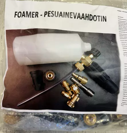 Pesuainevaahdotin / Foam Lance | Sis. Kattavan Adapterisetin (KÃ¤rcher, Nilfisk, KrÃ¤nzle ym.) - Prescon autonpesuaineet - 00000127 - 1