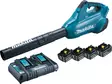 Akkupuhallinpaketti LXT laturi + 4 akkua DUB362PT4 - Akkulehtipuhaltimet - 104187 - 1