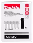 Makita Betoninaula ja Kaasupakkaus | 3,1x17mm | GN900SE | 196286-3 - Naulaimen naulat ja hakaset - 103647 - 4