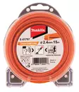 Makita Siima 2,4 mm x 15 m, neliapila E-01797 - Pihakoneiden varaosat ja tarvikkeet - E-01797 - 1