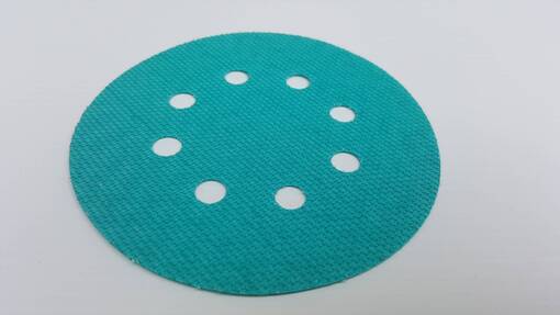 Exper- tarra-alustan varatarra ø125mm. 8- reikäinen 2kpl/pkt - Hioma-alustat - 103877 - 1