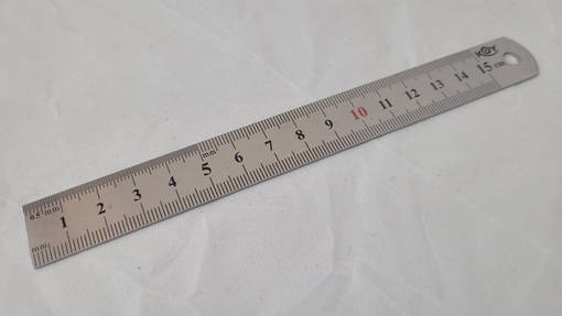 Teräsviivoitin 15 cm - Suorakulmat ja viivaimet - 100487 - 1