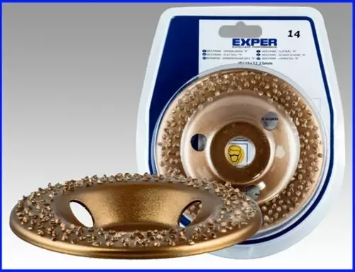 Exper Wolfram Hiomalaikka Ã˜125mm K24 - Kuppilaikat - 101307 - 1