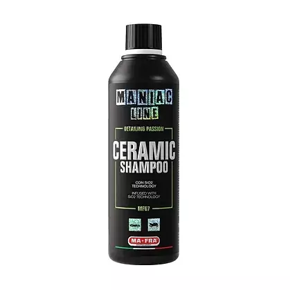 Maniac Ceramic Pinnoiteshampoo | 500 ml (SiO2, 3-in-1 Pesu & Suoja) - Prescon autonpesuaineet - MF67 - 1
