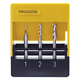 Proxxon JyrsintÃ¤puikkosarja (27116) - Tarkkuuskoneen jyrsinterät - 104247 - 1