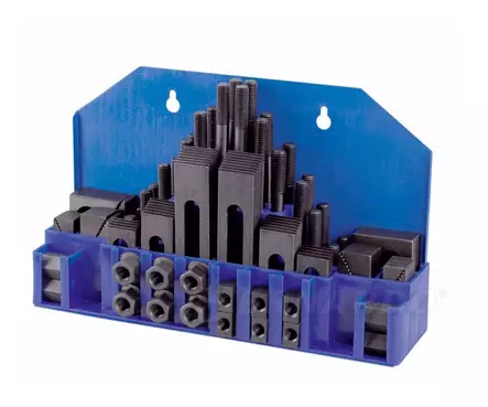 Bernardo T-urakiinnityssarja 58-osaa – 14mm T-uralle / M12 (28-1001) - Pylväsporakoneiden varusteet - 188 - 2