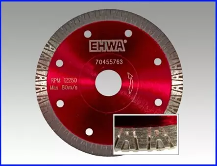 EHWA Timanttikatkaisulaikka Ã˜125x1,2x22,2mm -Tarkkuutta ja siistiÃ¤ jÃ¤lkeÃ¤ kuivapuristelaatoille! - Katkaisulaikat - 104348 - 1