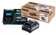 Makita PowerPack XGT 191J65-4: Akku BL4040 (4,0Ah) + Laturi DC40RA - Makita akkutyökalujen laturit - 106118 - 2