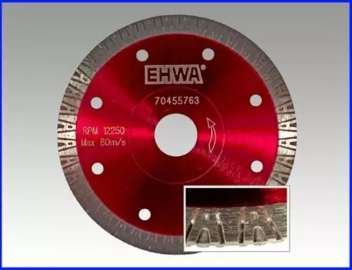 EHWA Timanttikatkaisulaikka Ã˜125x1,2x22,2mm -Tarkkuutta ja siistiÃ¤ jÃ¤lkeÃ¤ kuivapuristelaatoille! - Katkaisulaikat - 104348 - 1