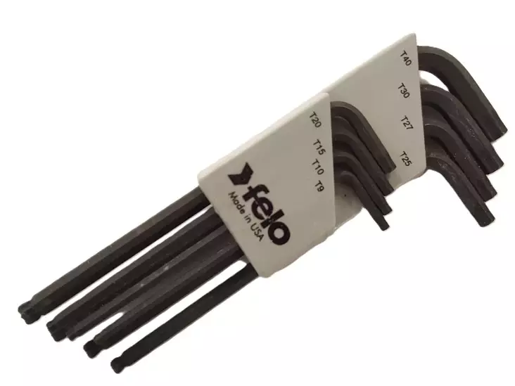 Felo Torx-avainsarja 8-osaa - Kuusiokolo- ja Torx-avaimet - 101478 - 1