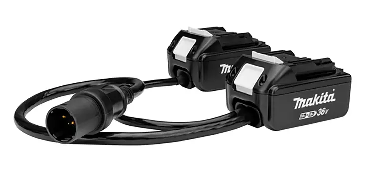 Makita Akkuadapteri 2x18V (36V) | 191J51-5 (Reppuakulle PDC01 / PDC1200) - Makita lisätarvikkeet akuille - 106028 - 1