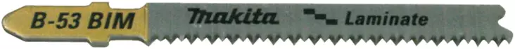 Makita Pistosahanterä 60 mm B53 laminaatille, 5 kpl (B-10970) - Pistosahanterät puu ja muovi - 100178 - 1