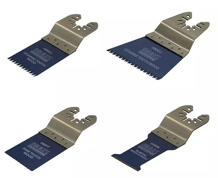 Smart Monitoimikoneen terÃ¤sarja 4-osaa - Monitoimikoneen terät ja varusteet - 102898 - 1