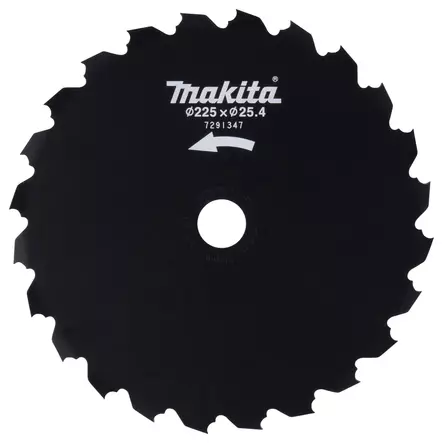 Makita Raivaussahanterä 225 x 25,4 mm 199872-9 - Pihakoneiden varaosat ja tarvikkeet - 199872-9 - 1