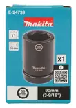 Makita E-24739 Pitkä Voimahylsy 1" / 36mm - Luotettavuutta ja Kestävyyttä Ammattikäyttöön - Konehylsyt 1" - E-24739 - 3