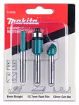 Makita JyrsinterÃ¤sarja 3-osaa 6mm Karalla (D-30209) - Jyrsinterät ja -sarjat - D-30209 - 2