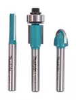Makita JyrsinterÃ¤sarja 3-osaa 6mm Karalla (D-30209) - Jyrsinterät ja -sarjat - D-30209 - 1