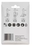 Makita Jyrsinteräsarja 3-osaa (D-70459) – 6 mm kara - Jyrsinterät ja -sarjat - D-70459 - 3