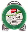 Makita Trimmerisiima 2,0 mm x 15 m | Neliapila (Hiljainen & Akkua sÃ¤Ã¤stÃ¤vÃ¤) - Pihakoneiden varaosat ja tarvikkeet - E-01769 - 1