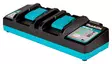 Makita Tuplalatauslaite XGT 40V Max | DC40WA (Vakiolaturi, Samanaikainen lataus) - Makita akkutyökalujen laturit - 105019 - 3