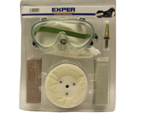 Exper kiillotussarja 8-osaa - Kiillotuskoneiden tarvikkeet - 101639 - 1