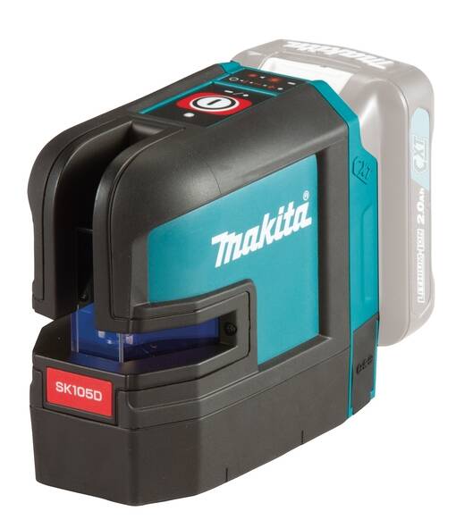 Makita Punainen Ristiviivalaser 35m SK105DZ - Lasertyökalut - 103479 - 1