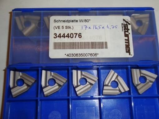 Sorvinterät, palaterät, kolmikulma - Terät ja lastuamistyökalut - 102619 - 1