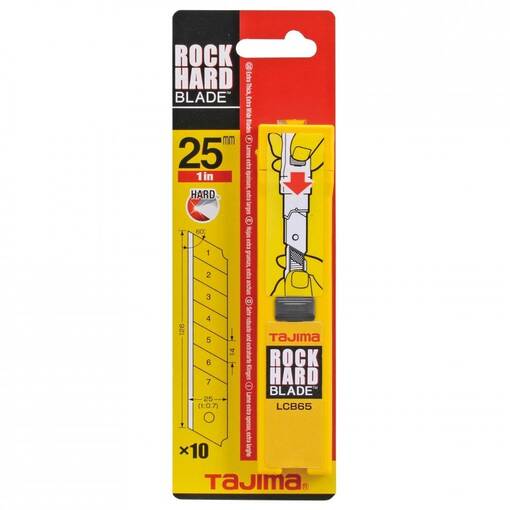 Tajima Varaterä - katko 25mm, 10kpl/pkt - Mattoveitset ja katkoteräveitset - 101239 - 1