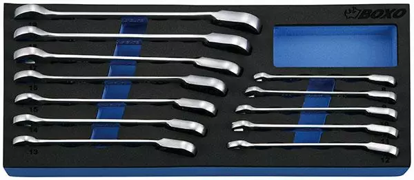 Boxo rÃ¤ikkÃ¤lenkkisarja suunnanvaihdolla 8-19MM (284-BX023) - Moduulit työkaluvaunuille - 969 - 1