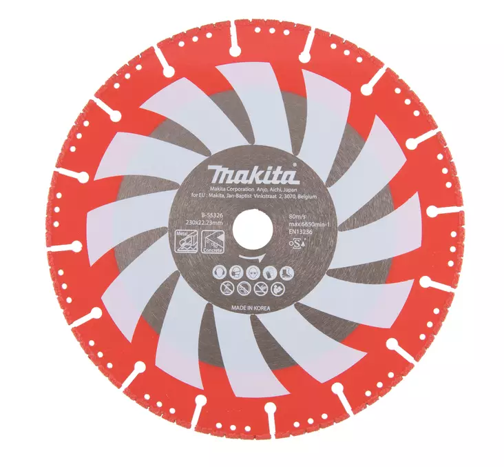 Makita Timanttikatkaisulaikka 230 x 22,23 mm Rescue (B-55326) - PelastustÃ¶ihin - Katkaisulaikat - 160149 - 1