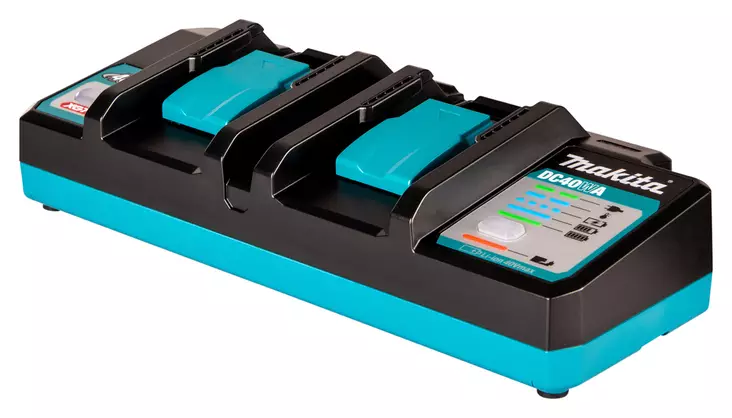 Makita Tuplalatauslaite XGT 40V Max | DC40WA (Vakiolaturi, Samanaikainen lataus) - Makita akkutyökalujen laturit - 105019 - 3