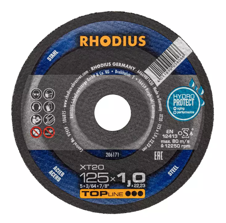 Rhodius XT24 Katkaisulaikka Ã˜125mmx1,5 Alumiinille - Katkaisulaikat - 100019 - 1