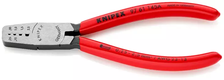 Knipex PÃ¤Ã¤teholkkipihdit 145mm 9761145A - Erikoispihdit - 9761145A - 1