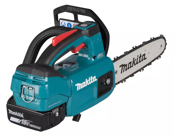 Makita Akkuketjusaha 18V LXT | DUC254RTE (YlÃ¤kahva, 24 m/s & 2x 5.0Ah Akut) - Akkumoottorisahat - DUC254RTE - 2