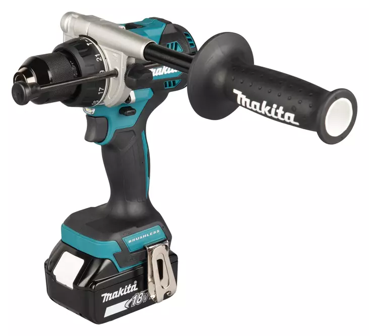 Makita Akkuiskuporakonepaketti LXT 18V | DHP492RTJ (130Nm, 2x5.0Ah, Isku) - Makita LXT 18V akkuporakoneet - DHP492RTJ - 1