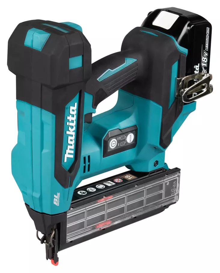 Makita DBN501ZJ viimeistelynaulain | 18V LXT | Makpac - Makita akkunaulaimet - DBN501ZJ - 1