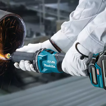 Makita GD001G Suorahiomakone 40V XGT | 6mm (Säädettävä 7–29k & AFT) - Makita akkuhiomakoneet - GD001GZ - 2