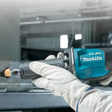 Makita GD002G Suorahiomakone 40V XGT | 6mm (Turvakytkin & SÃ¤Ã¤dettÃ¤vÃ¤) - Makita akkuhiomakoneet - GD002GZ - 2