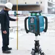 Makita PyÃ¶rivÃ¤ Tasolaser LXT 18V | SKR001Z (VihreÃ¤, 800m, Sis. Vastaanotin) - Lasertyökalut - SKR001Z - 2