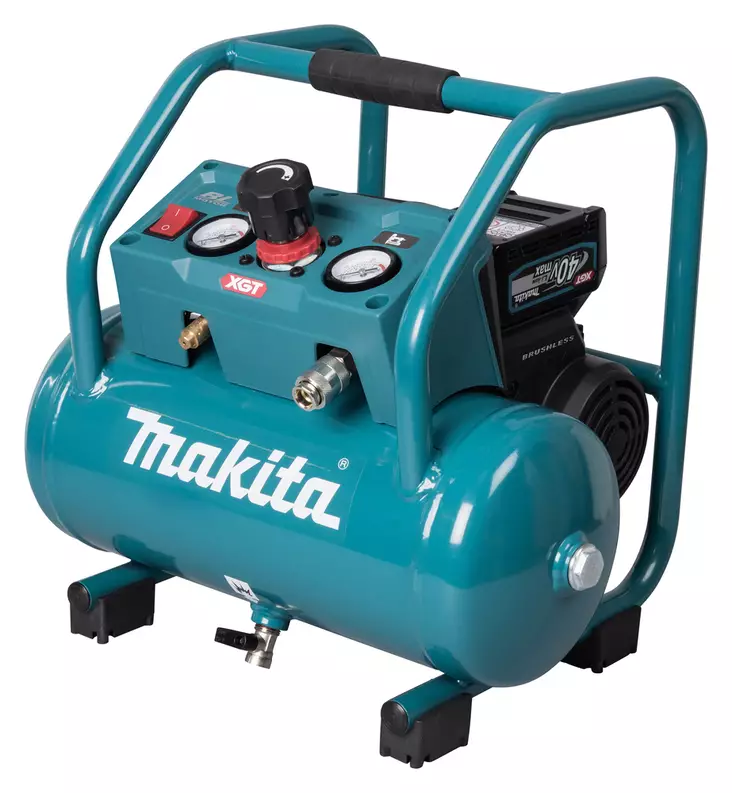 Makita AC001GZ Akkukompressori XGT 40V â€“ Hiljainen, Ã–ljytÃ¶n ja Kannettava 7,6 L - Makita ilmapumput ja painepuhaltimet - AC001GZ - 1